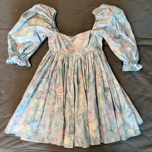 Selkie The Monet Puff Dress / size XXS